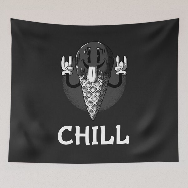 Item preview, Chill Ice Cream Rock designed and sold by Crafty-Mornings.