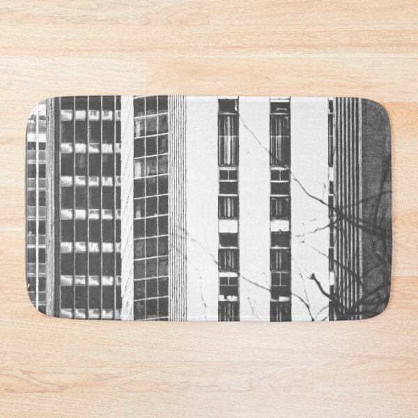 Item preview, black and white building designed and sold by keithmagnaye.