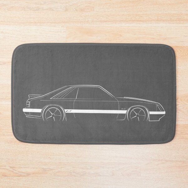 Item preview, 1985 Ford Mustang GT (fox body) - profile stencil, white designed and sold by mal-photography.