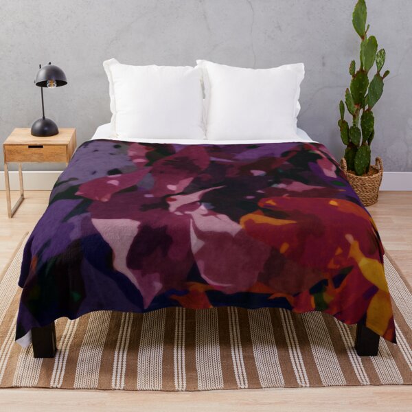 Item preview, Archival Flowers - Purple, Pink, Copper Abstract designed and sold by TheSplitWindow.