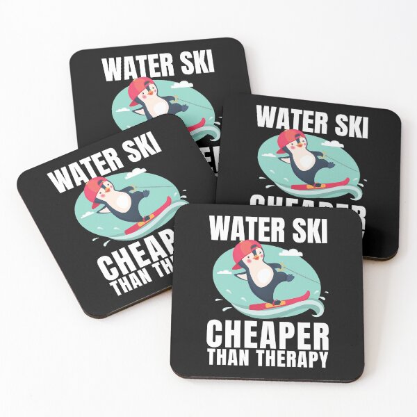 Item preview, Water Ski Cheaper Than Therapy designed and sold by Crafty-Mornings.