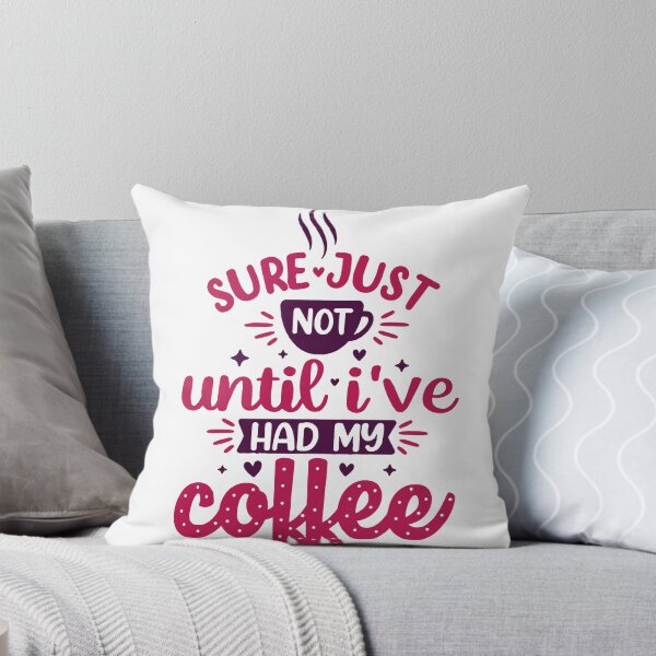 Item preview, Coffee quotes lettering design designed and sold by IKRCreations.