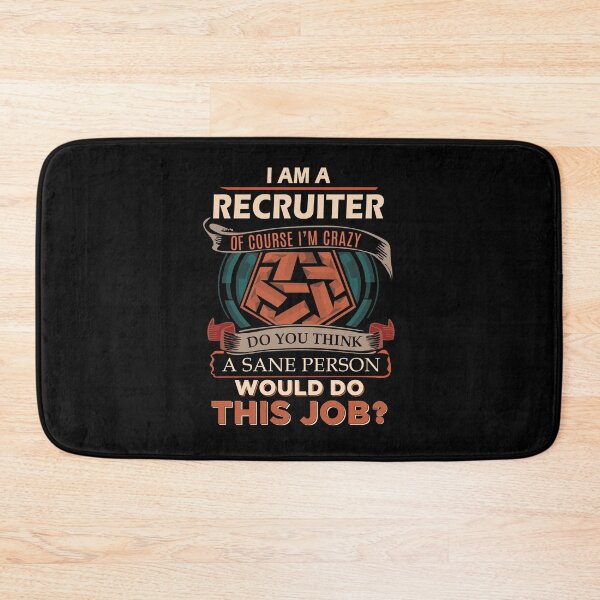 Artikelvorschau, Recruiter T-Shirt - Sane Person Geschenkartikel Tee entworfen und verkauft von artwigse.