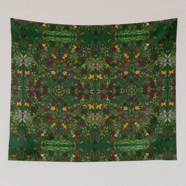 Item preview, kaleidescope leaves greenlight designed and sold by Alixseesthis.