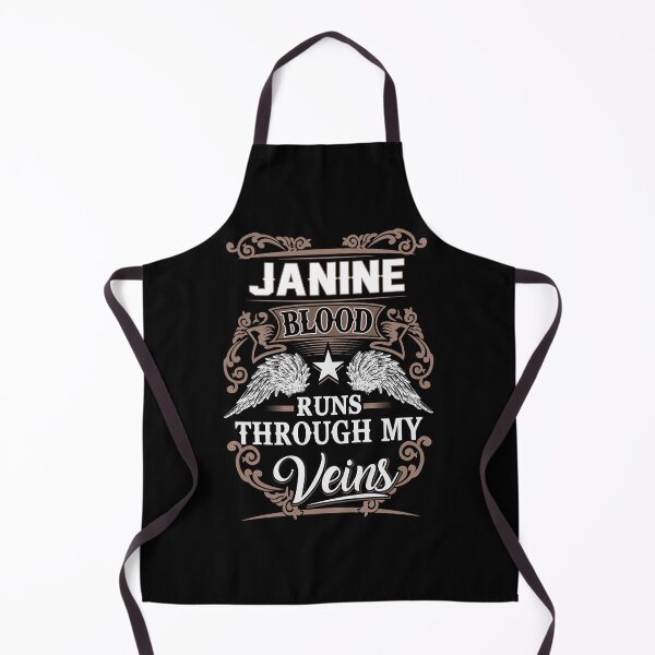 Item preview, Janine Name T Shirt - Janine Blood Runs Through My Veins Gift Item Tee designed and sold by oltonomer8.
