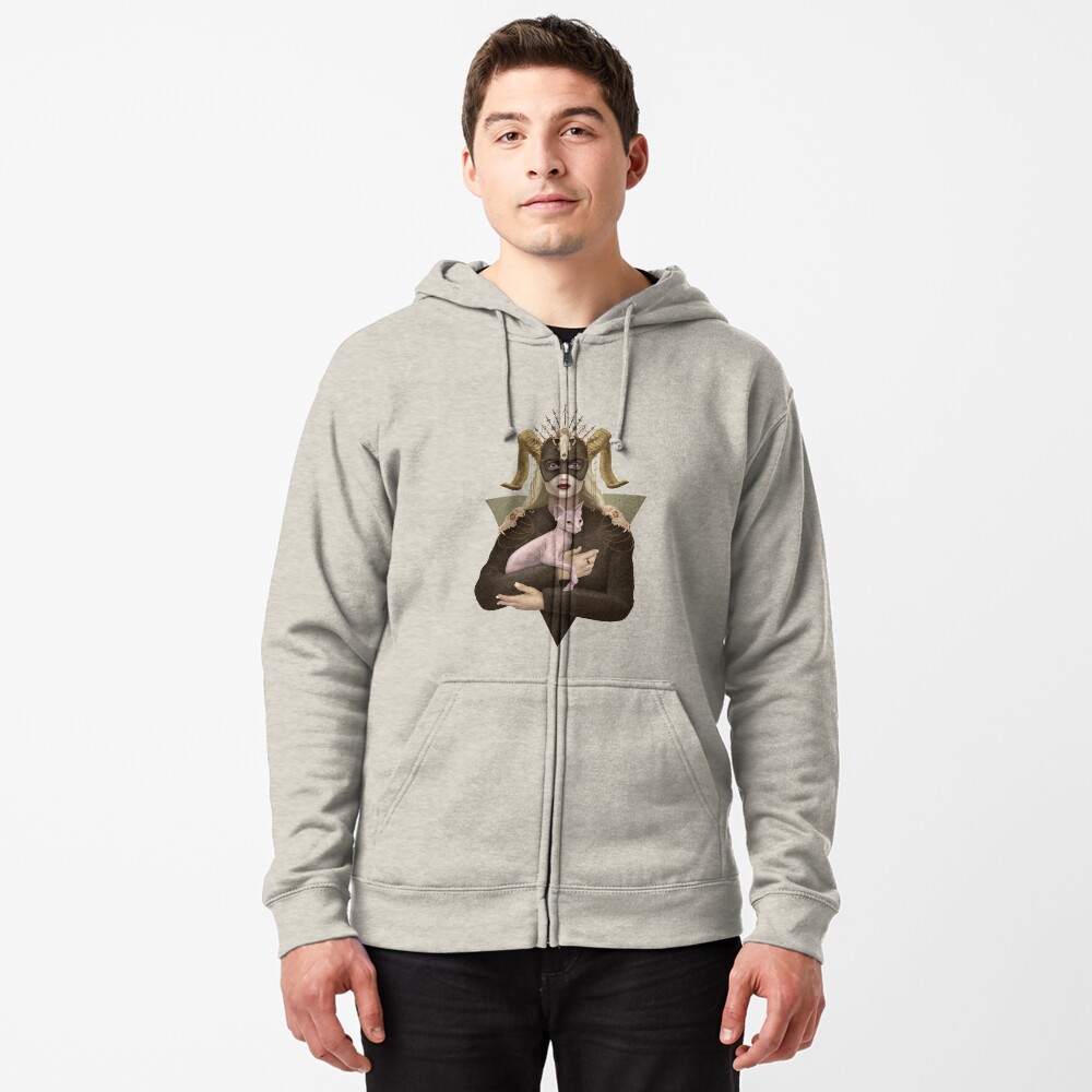 Item preview, Zipped Hoodie designed and sold by zakrutledge.