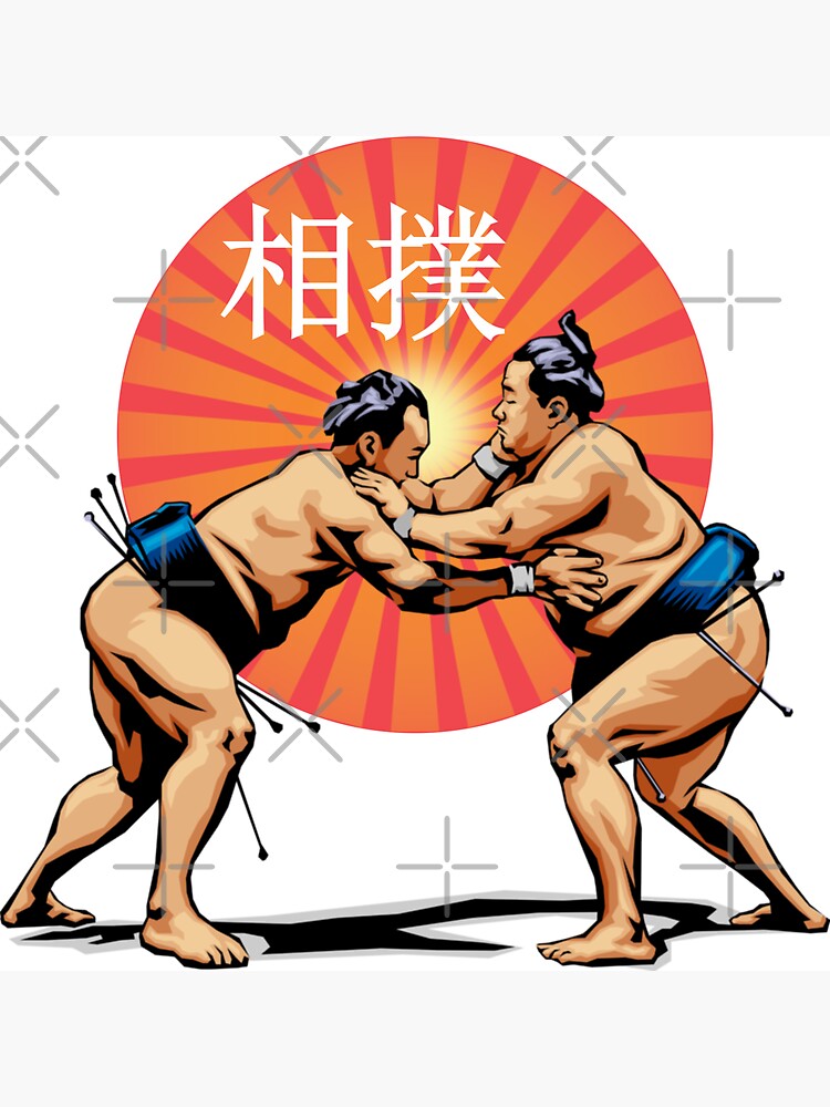Sumo Wrestler Magnet for Sale by Faidhan