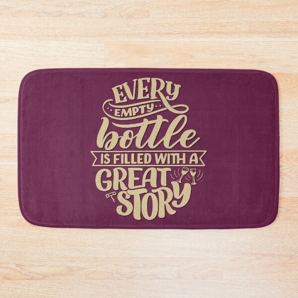 Item preview, Wine Lettering Composition Modern Style Alcohol Beverage Bar Drink Concept designed and sold by Peekonet.