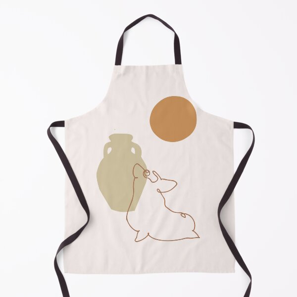 Item preview, Terracotta pot and Corgi Yoga designed and sold by Huebucket.