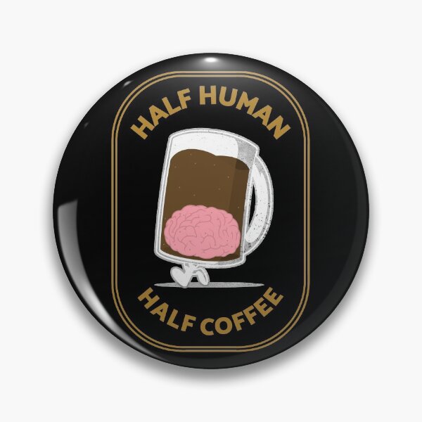Item preview, Half Human Half Coffee designed and sold by YOYOCollection.