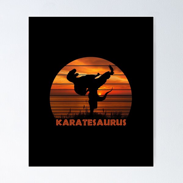 Item preview, Karatesaurus designed and sold by ProArtzilla.