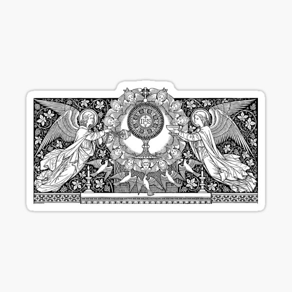 Blessed Sacrament 02 Sticker