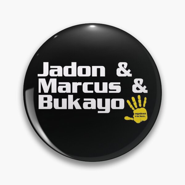 Item preview, JADON & MARCUS & BUKAYO - against racism soccer designed and sold by mabanda.