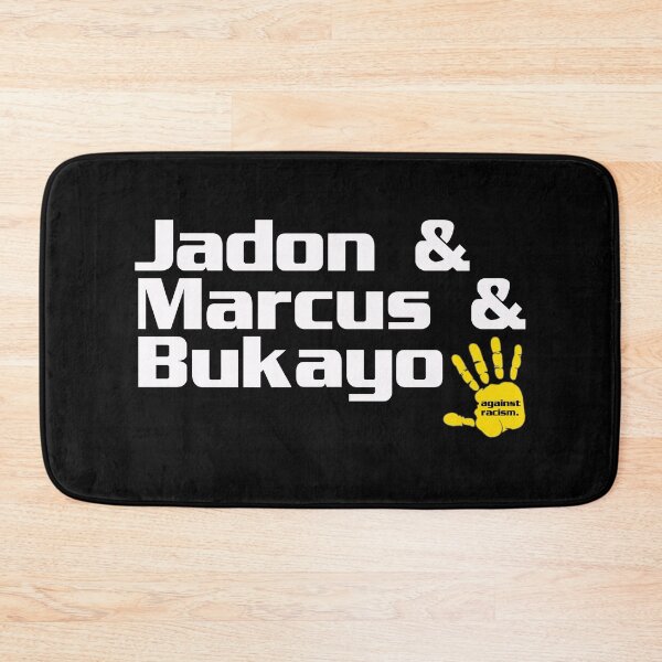 Item preview, JADON & MARCUS & BUKAYO - against racism soccer designed and sold by mabanda.