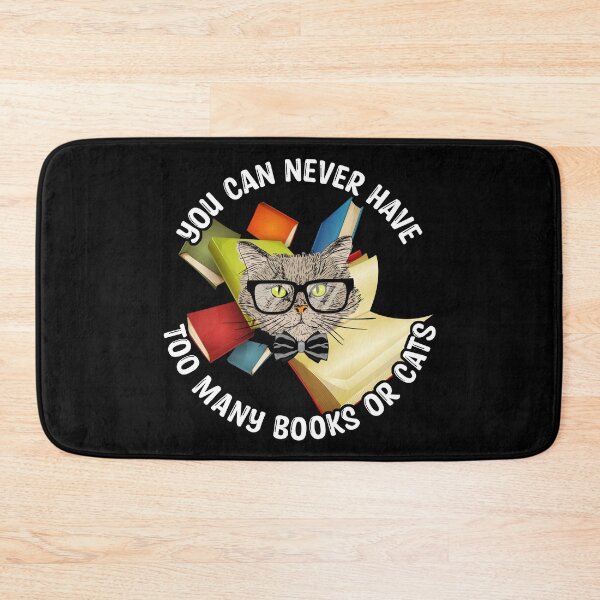 Item preview, You Can Never Have Too Many Books or Cats Funny designed and sold by creative321.
