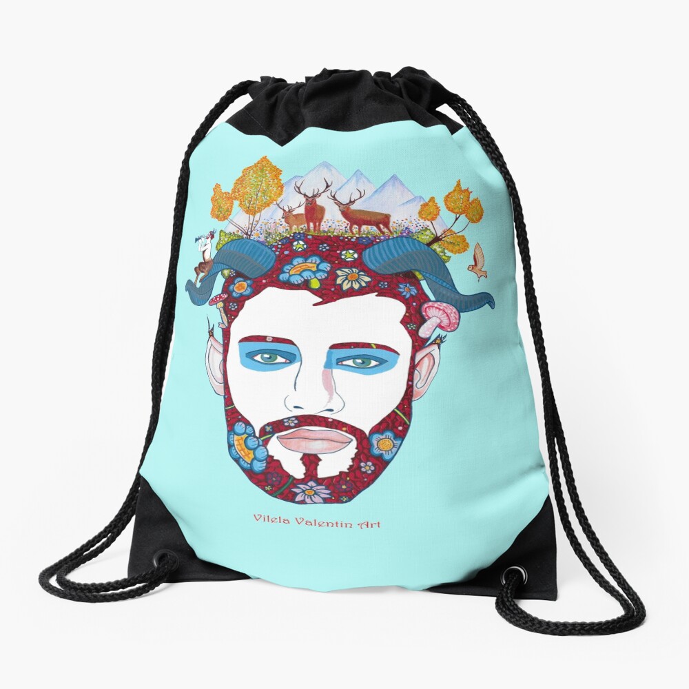 Il Fauno Drawstring Bag