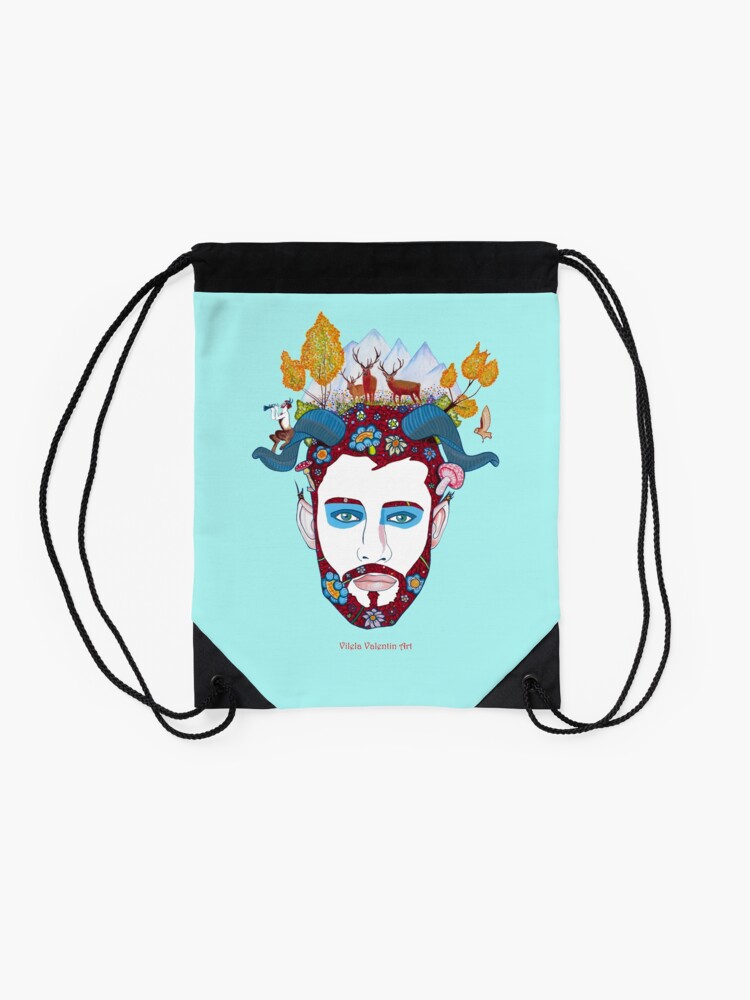 Alternate view of Il Fauno Drawstring Bag