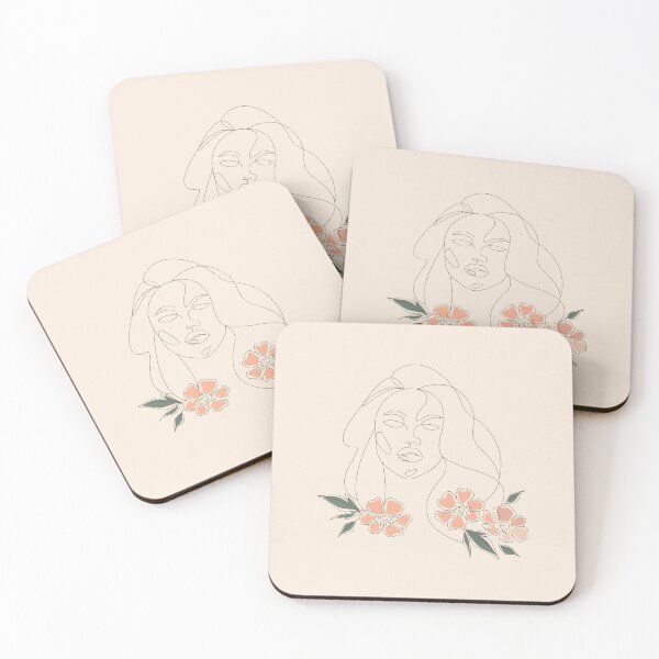 Item preview, flowers girl faces designed and sold by DigiHouse.