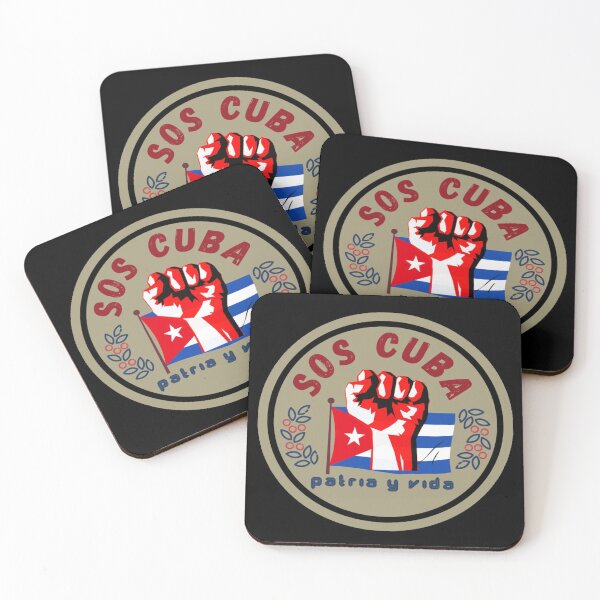 Item preview, Sos Cuba Patria y vida with Cuban flag designed and sold by Simi2020.