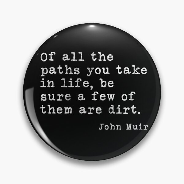 Item preview, Famous hiking quote all your paths designed and sold by RoguePixel.