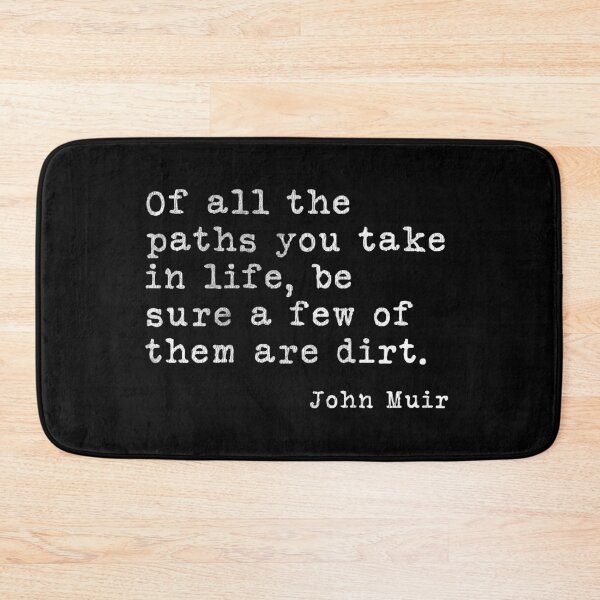 Item preview, Famous hiking quote all your paths designed and sold by RoguePixel.