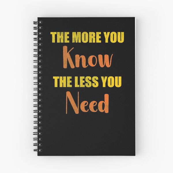 Item preview, Needing less motivational quote designed and sold by RoguePixel.