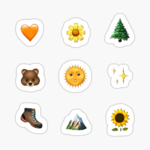 "Granola Girl Sticker Pack" Sticker by lilstarfighter Redbubble