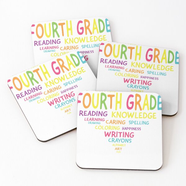 Item preview, Fourth Grade Team Teacher Student Back So School Colorful Heart designed and sold by KatiestoreDT.