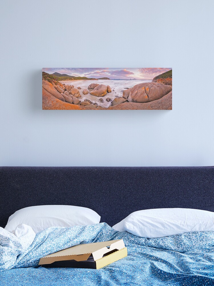 Thumbnail 2 of 3, Canvas Print, Whisky Bay, Wilsons Promontory, Victoria, Australia designed and sold by Chockstone.