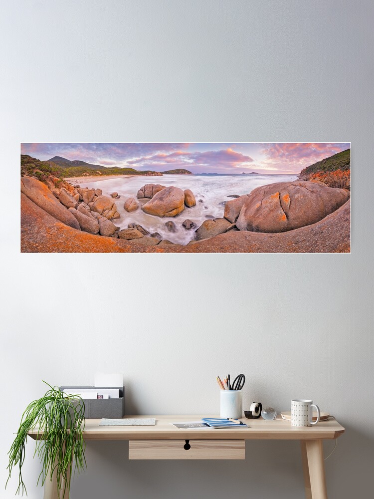 Thumbnail 2 of 3, Poster, Whisky Bay, Wilsons Promontory, Victoria, Australia designed and sold by Chockstone.