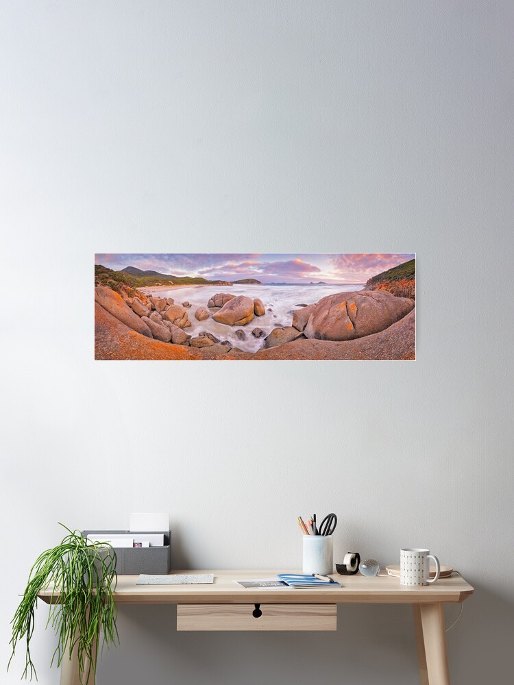 Thumbnail 2 of 3, Poster, Whisky Bay, Wilsons Promontory, Victoria, Australia designed and sold by Chockstone.