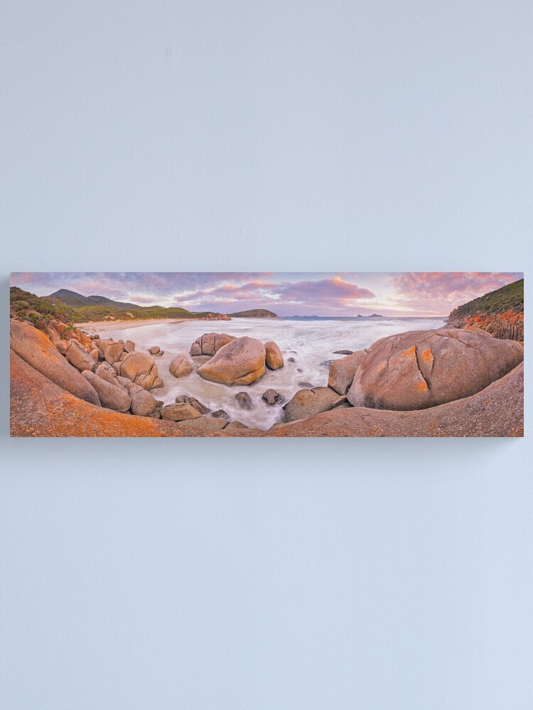 Thumbnail 1 of 3, Canvas Print, Whisky Bay, Wilsons Promontory, Victoria, Australia designed and sold by Chockstone.