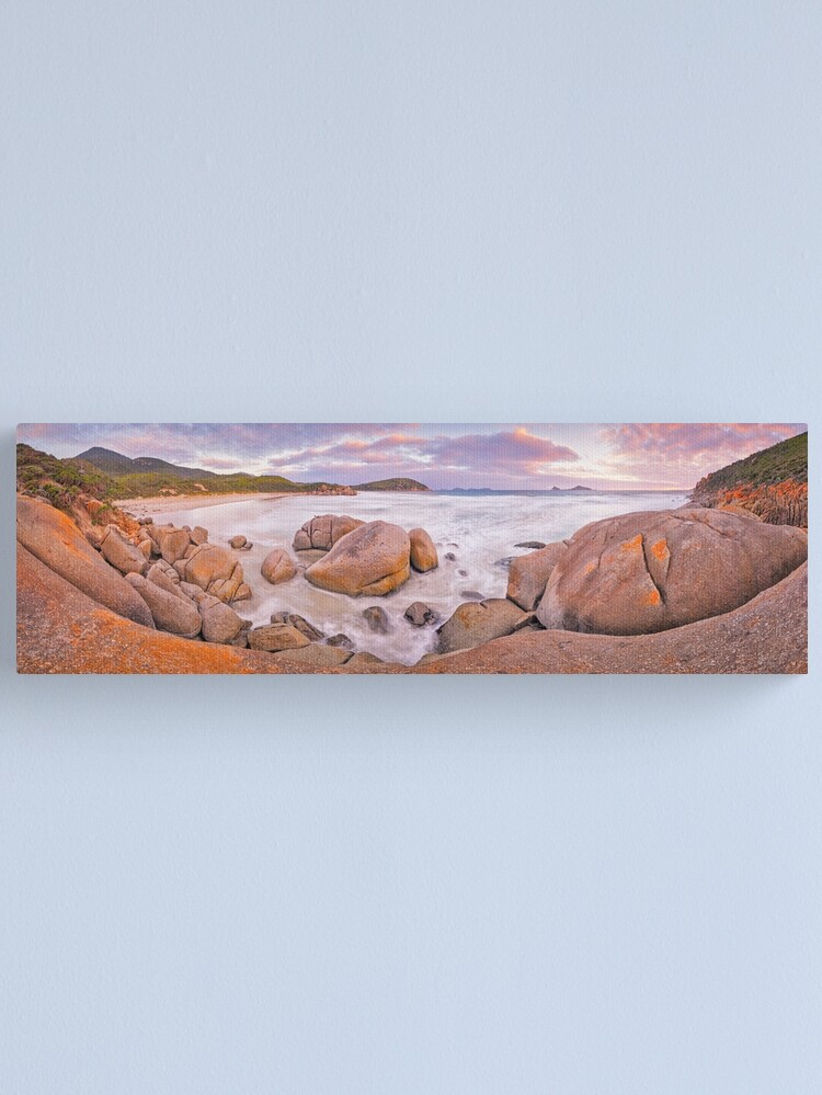 Thumbnail 1 of 3, Canvas Print, Whisky Bay, Wilsons Promontory, Victoria, Australia designed and sold by Chockstone.