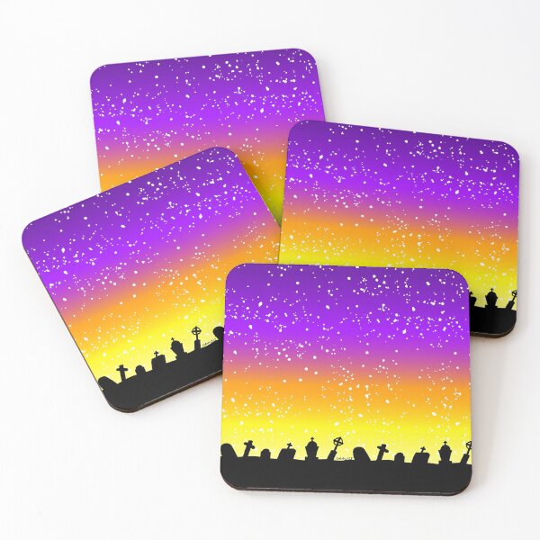 Item preview, Sunset Over The Cemetery designed and sold by JanGrackle.