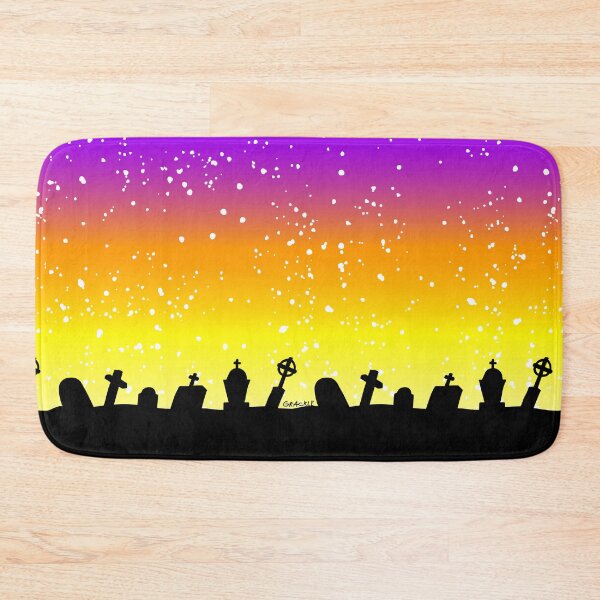 Item preview, Sunset Over The Cemetery designed and sold by JanGrackle.