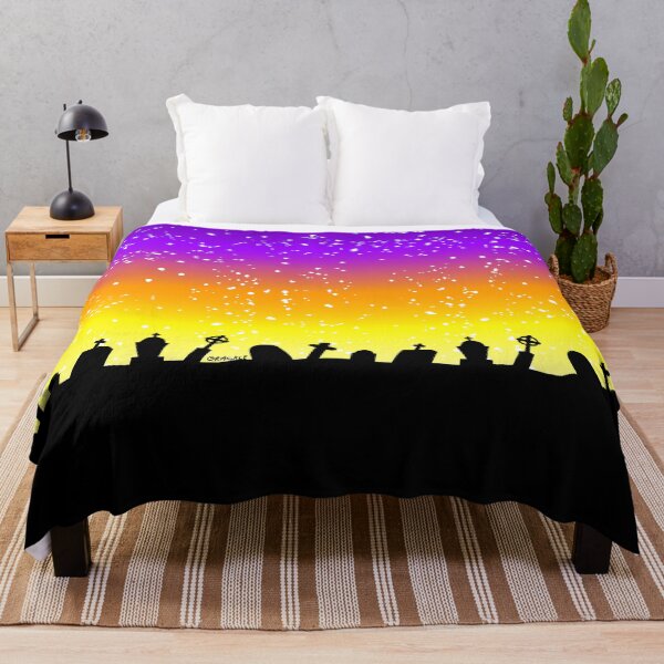 Item preview, Sunset Over The Cemetery designed and sold by JanGrackle.