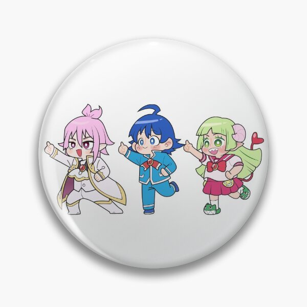 Item preview, Mairimashita Iruma-kun Trio Alice Iruma Clara Chibi designed and sold by ChibiCheems.