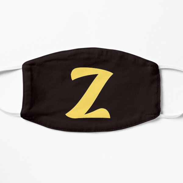 z brand, letter z, zed, z, zoo, zebra, zad, zafar, zidan, Flat Mask