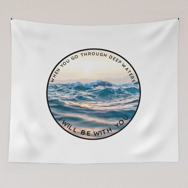Item preview, When You Go Through Deep Waters designed and sold by ChristianLife.