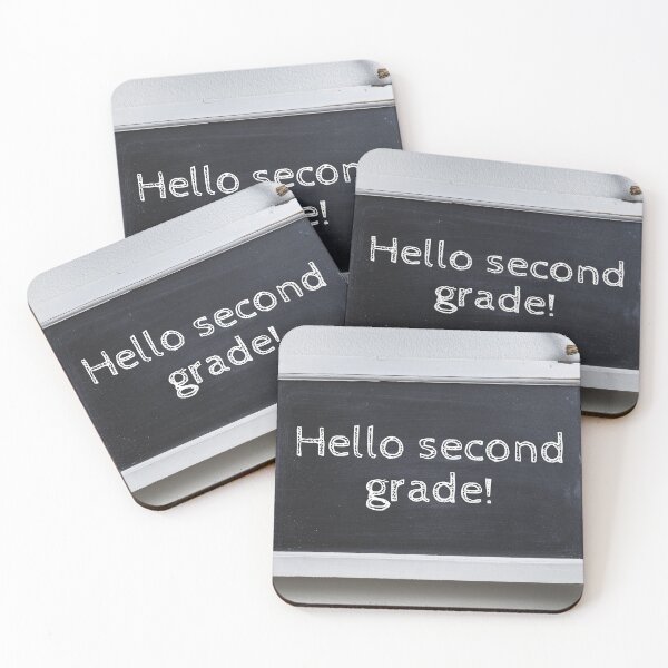 Item preview,  Hola pizarra de segundo grado designed and sold by ARTSY-K.