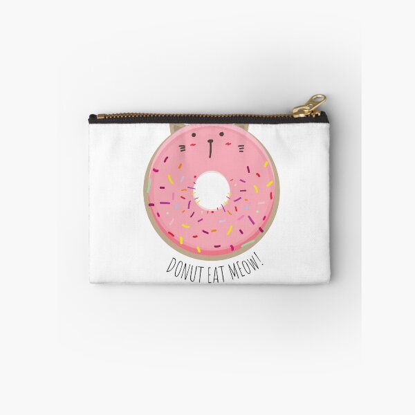 Item preview, Donut Eat Meow, Sprinkles Donut Cat Pink designed and sold by sanashibata.