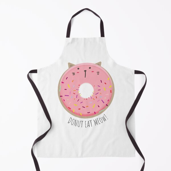 Item preview, Donut Eat Meow, Sprinkles Donut Cat Pink designed and sold by sanashibata.