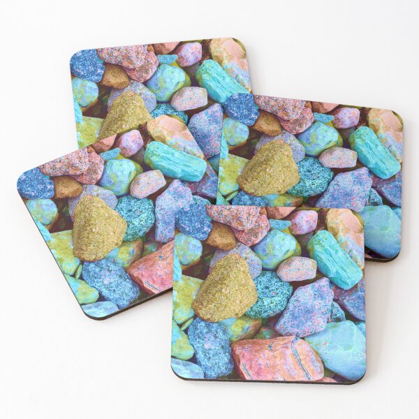Item preview, Colorful Beach Pebbles Textural Beach Stones designed and sold by Ruby Jackson.