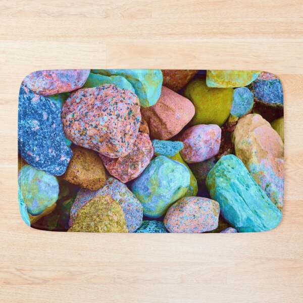 Item preview, Colorful Beach Pebbles Textural Beach Stones designed and sold by Ruby Jackson.