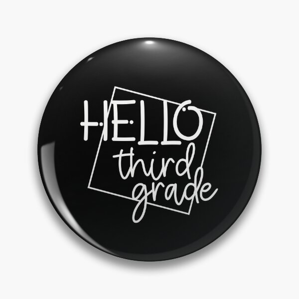 Item preview, Hello third grade  designed and sold by artsomenautte.