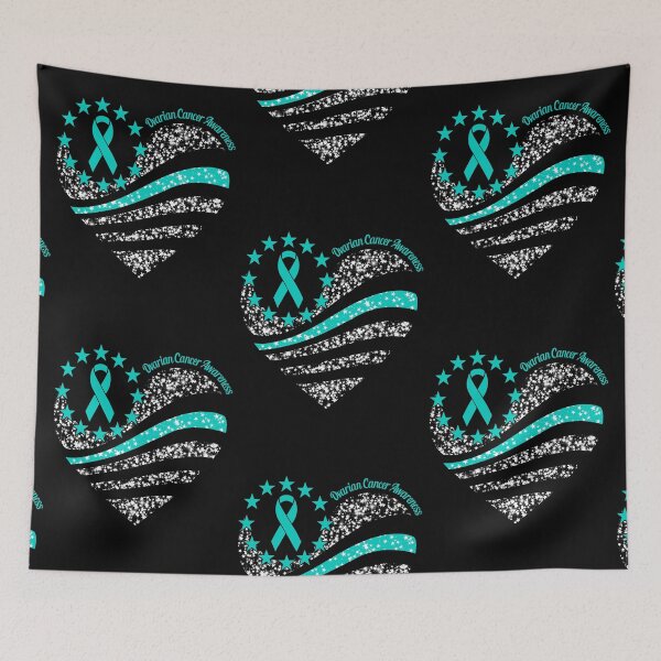 Item preview, Ovarian Cancer Heart designed and sold by LeHongTien.