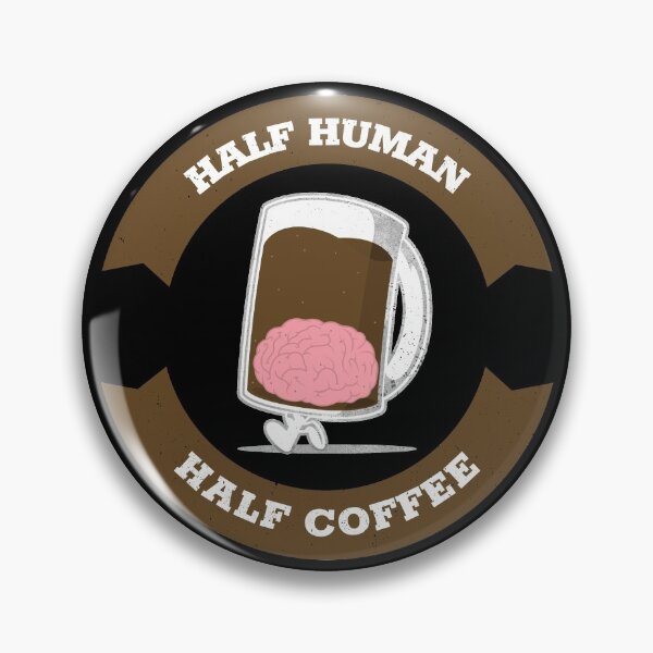 Item preview, Half Human Half Coffee designed and sold by YOYOCollection.
