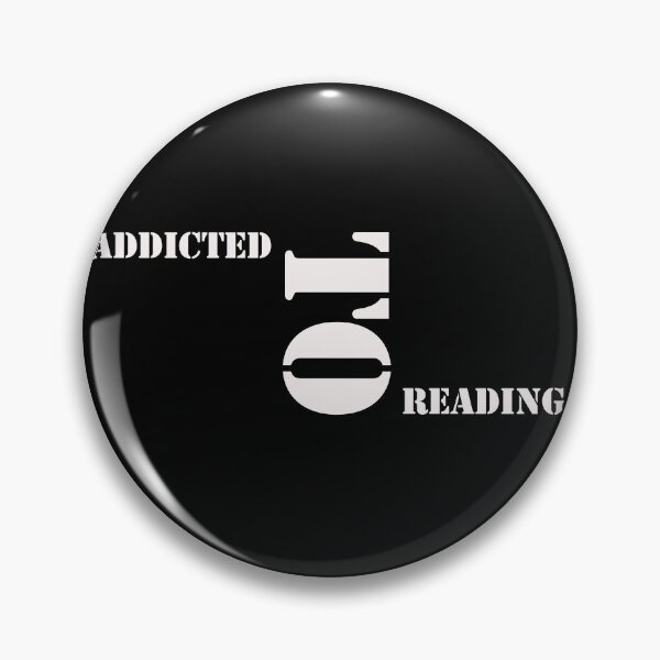 Item preview, Addicted to reading designed and sold by Hexagon98.