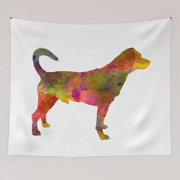 Item preview, Danish swedish farmdog 01 in watercolor designed and sold by paulrommer.