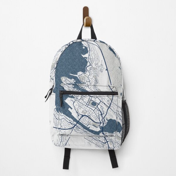 Item preview, Bergen City Map of Vestland, Norway - Coastal designed and sold by deMAP.